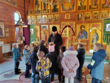 Воспитанники Солгонского детского сада узнали, какой праздник верующие отметят в ближайшее воскресенье 3